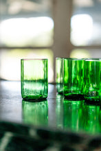 Load image into Gallery viewer, rise n°1 Recycled Glasses - Bottle Green (6 oz.) - Set of 6