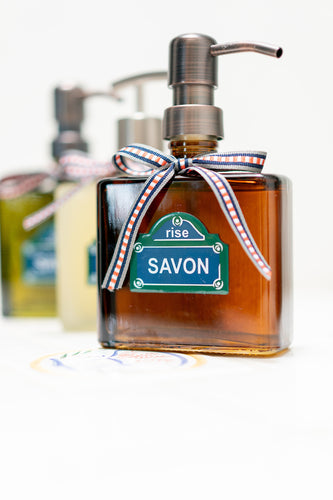 rise n°1 Custom Made Soap - Amber Bottle