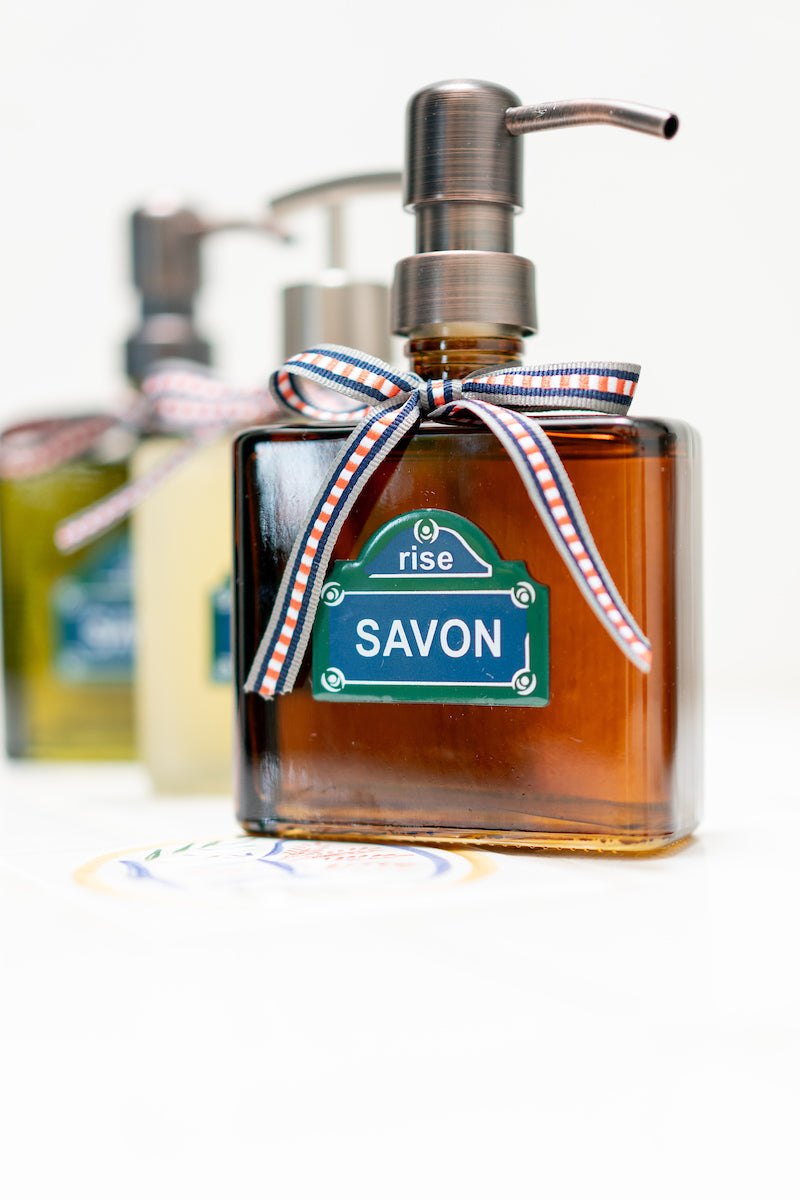 rise n°1 Custom Made Soap - Amber Bottle
