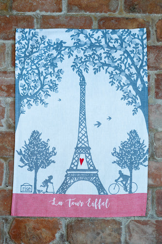 Tour Eiffel Torchon - Embroidered
