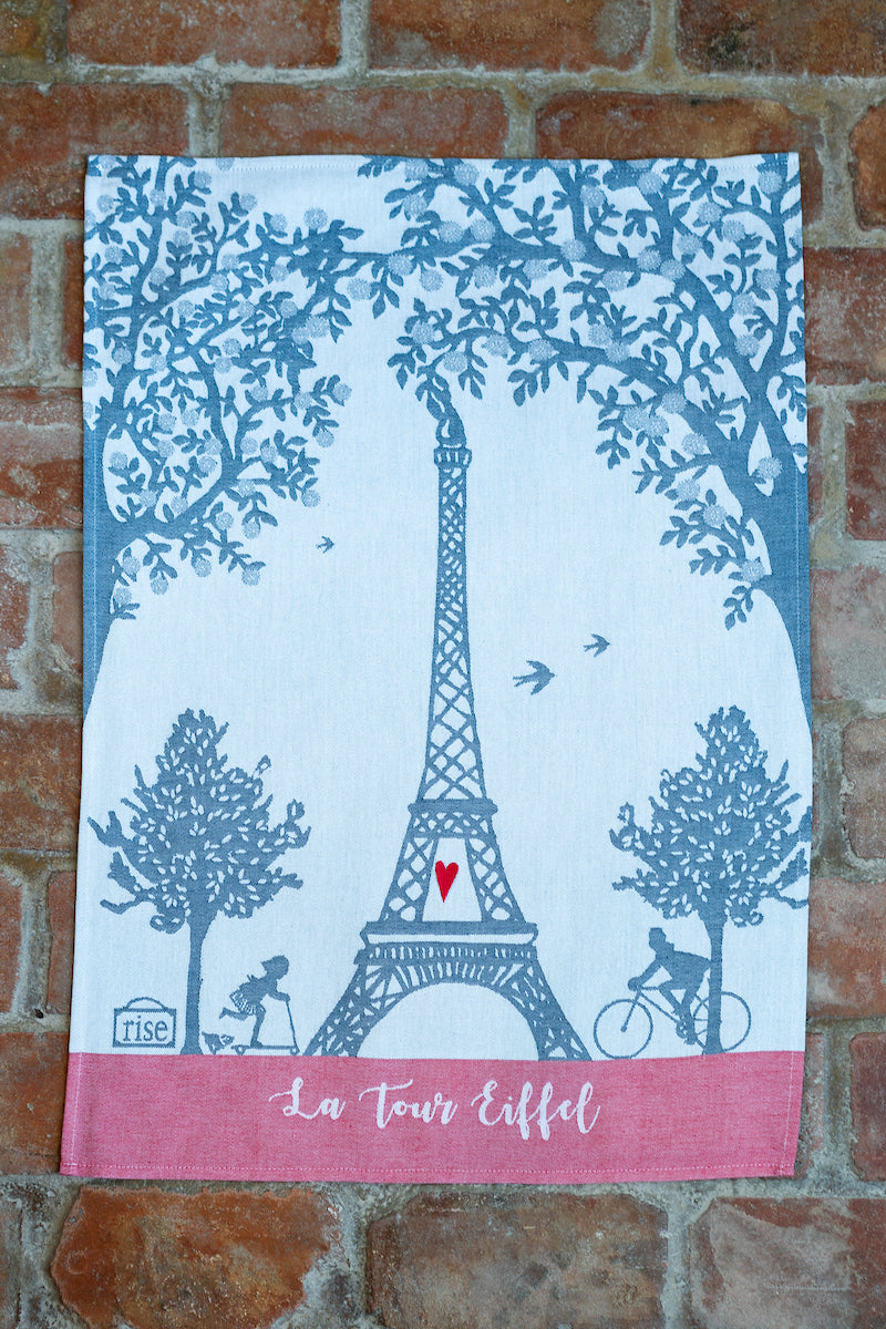 Tour Eiffel Torchon - Embroidered
