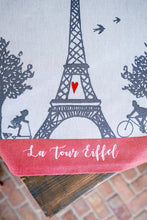 Load image into Gallery viewer, Tour Eiffel Torchon - Embroidered